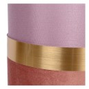 Lucide 10508/01/66 EXTRAVAGANZA TUSSE Tischleuchte H220mm | 1xE14 - Rosa, Messing