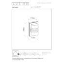 Lucide L148260131 Außenwandleuchte PRIVAS E27