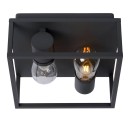 Lucide 27100/02/30 Deckenleuchte Carlyn 2x6W | E14 | IP54 - Badezimmerleuchte