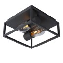 Lucide 27100/02/30 Deckenleuchte Carlyn 2x6W | E14 | IP54 - Badezimmerleuchte