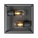 Lucide 27100/02/30 Deckenleuchte Carlyn 2x6W | E14 | IP54 - Badezimmerleuchte