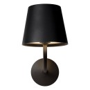 Lucide 27888/07/30 LED Wandlampe 1x7w | 900lm | 3000k | IP65 - schwarz