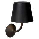 Lucide 27888/07/30 LED Wandlampe 1x7w | 900lm | 3000k | IP65 - schwarz