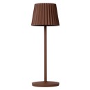 Lucide L278890297 LED Tischlampe für den Außenbereich JUSTINE | 2W integrierte LED-Quelle | 210lm | 2700K