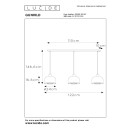 Lucide L304600360 Pendelleuchte GUNHILD  E27
