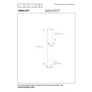 Lucide L307958138 Stehlampe GREGORY  E27