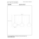 Lucide L344380361 Pendelleuchte JULIUS  E27