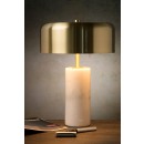 Lucide 34540/03/31 Tischlampe Mirasol 3x7W | G9 - weißer Marmor