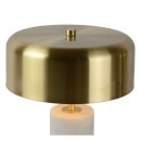 Lucide 34540/03/31 Tischlampe Mirasol 3x7W | G9 - weißer Marmor