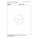 Lucide L362133130 Wandleuchte REFLEX  E27