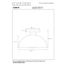 Lucide L451960144 Deckenleuchte SIEMON  E27