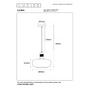 Lucide L454083062 Pendelleuchte ILONA  E27