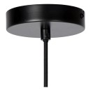 Lucide 45494/01/65 Hängende Deckenleuchte Joanet 1x40w | E27 - Rauchgrau, Glas