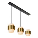 Lucide 45497/03/02 FIRMIN Deckenlampe 3xE27 - Messing, opal
