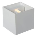 Lucide 69200/06/31 LED Wandleuchte Axi 1x6w | 350lm | 2700k | IP54- weiß, Metall