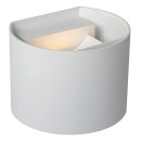 Lucide 69201/06/31 LED Wandleuchte Axi 1x6w | 350lm | 2700k | IP54 - weiß, Metall