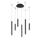 Lucide 74403/06/30 LED Hängeleuchte Deckenleuchte Lorenz 6x4W | 3000K