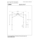 Lucide 74403/06/30 LED Hängeleuchte Deckenleuchte Lorenz 6x4W | 3000K