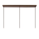 Lucide 74405/03/62 Pendelleuchte Toledo 3x60W | E27