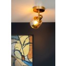 Lucide 77979/01/02 BJORN Decken- oder Wandleuchte 1xE14 - Messing