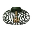 Lucide 78174/40/33 Deckenleuchte Magali 1x60w | E27 - Grün, Metall, dimmbar