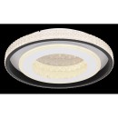 Globo 41290-52 LED-Deckenleuchte Lucky 1x52W | 2260lm | 2700-6000K - dimmbar, Fernbedienung, Nachtmodus, Memory-Funktion, weiß, schwarz, opal