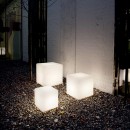 Ideal Lux Außenleuchte Luna D50 PT1 1x60W E27 - weiß