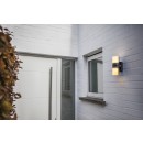 Lutec 5198102118 LED Außenwandleuchte mit Bewegungssensor Cyra 1X15W | 3000K | IP54 - 2 rotierende Köpfe