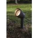 Lutec 6609201118 LED Außenleuchte - Erdspießleuchte Explorer 1x5W | 3000K | IP54 - mit verstellbarem Kopf