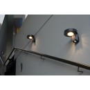 Lutec 6906702335 LED Außen Wandsolarlampe Diso 1x2W | 4000K | IP44 - mit verstellbarem Kopf und Bewegungssensor
