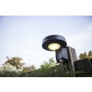 Lutec 6906702335 LED Außen Wandsolarlampe Diso 1x2W | 4000K | IP44 - mit verstellbarem Kopf und Bewegungssensor