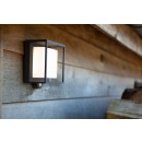 Lutec 6934601118 LED Solar-Außenwandleuchte mit Bewegungssensor Curtis 1x3W | 3000K | IP54