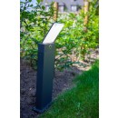 Lutec 7289001118 LED Außenstehleuchte Pano 1x16W | 3000-5000K | IP54 - einfache Temperatureinstellung