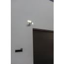 Lutec 7632201053 LED Außenwandleuchte mit Sensor Arc 1x19W | 5000K | IP54 - 2x verstellbarer Kopf