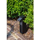 Lutec 9702201012 Außen Steckdosensäule Mains | IP54 - seitliche Erdung