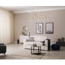 Italux MD18001067-55A GD LED Pendelleuchte Provenza | 132 W integrierte LED-Quelle | 3000K