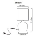 Globo MARBLE 21739G Tischlampe E14