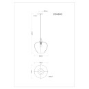 Globo 15548H2 Pendelleuchte MAXY  E27