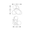 Zuma Line 003064-028395 Deckenleuchte NISYRO G9