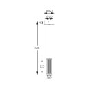 Zuma Line 003064-028419 LED Pendelleuchte CALLY integrierte LED-Quelle