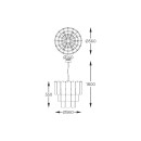 Zuma Line 003064-028382 Pendelleuchte NIRA E14