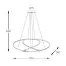 Zuma Line 003064-026728 LED Pendelleuchte CHOLET integrierte LED-Quelle