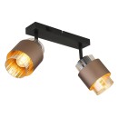 Globo 15560-2C Wandleuchte MILLEY  E27 | mit Schalter