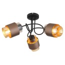 Globo 15560-3DC Deckenleuchte MILLEY  E27