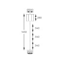 Zuma Line 003064-028390 Stehlampe NIRA E14