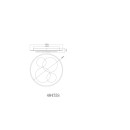 Globo 48475S LED Deckenleuchte MONTY  | 40W integrierte LED-Quelle | 2200lm | 3000K