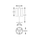Zuma Line 003064-028387 Tischlampe NIRA E14