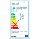Ideal 167121 Lux LED Wand- und Spotleuchte Gim Nero 1x60W | 3000K - schwarz