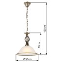 Globo 60208H Pendelleuchte Odin 1x60W | E27