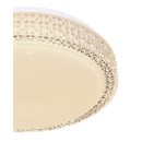 Globo 41749-12 LED-Deckenleuchte Ovi 1x12W | 890lm | 2700-4200-6500K - Schimmereffekt, dimmbar, weiß, opal